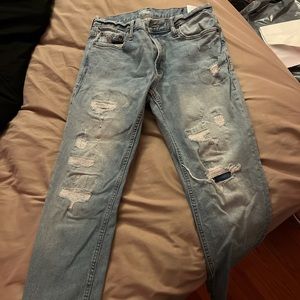 Old Navy Ripped Flex Skinny Jeans